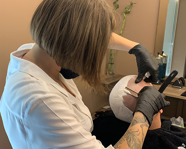 МК Бритье головы в Академии BLW