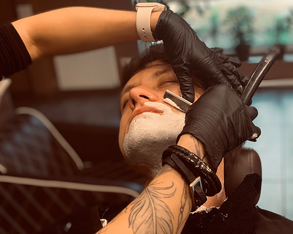 МК Королевское бритье в Академии BLW